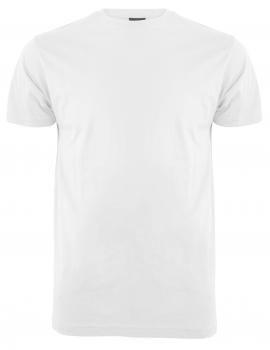 10 pakk hvite t-shirt